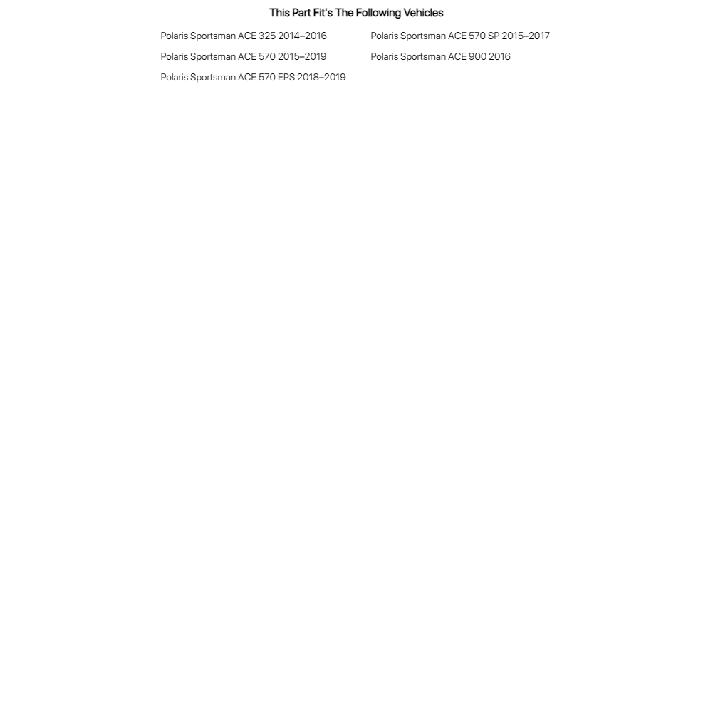 Tusk SubZero Snow Plow Kit, Winch Equipped ATV, 50