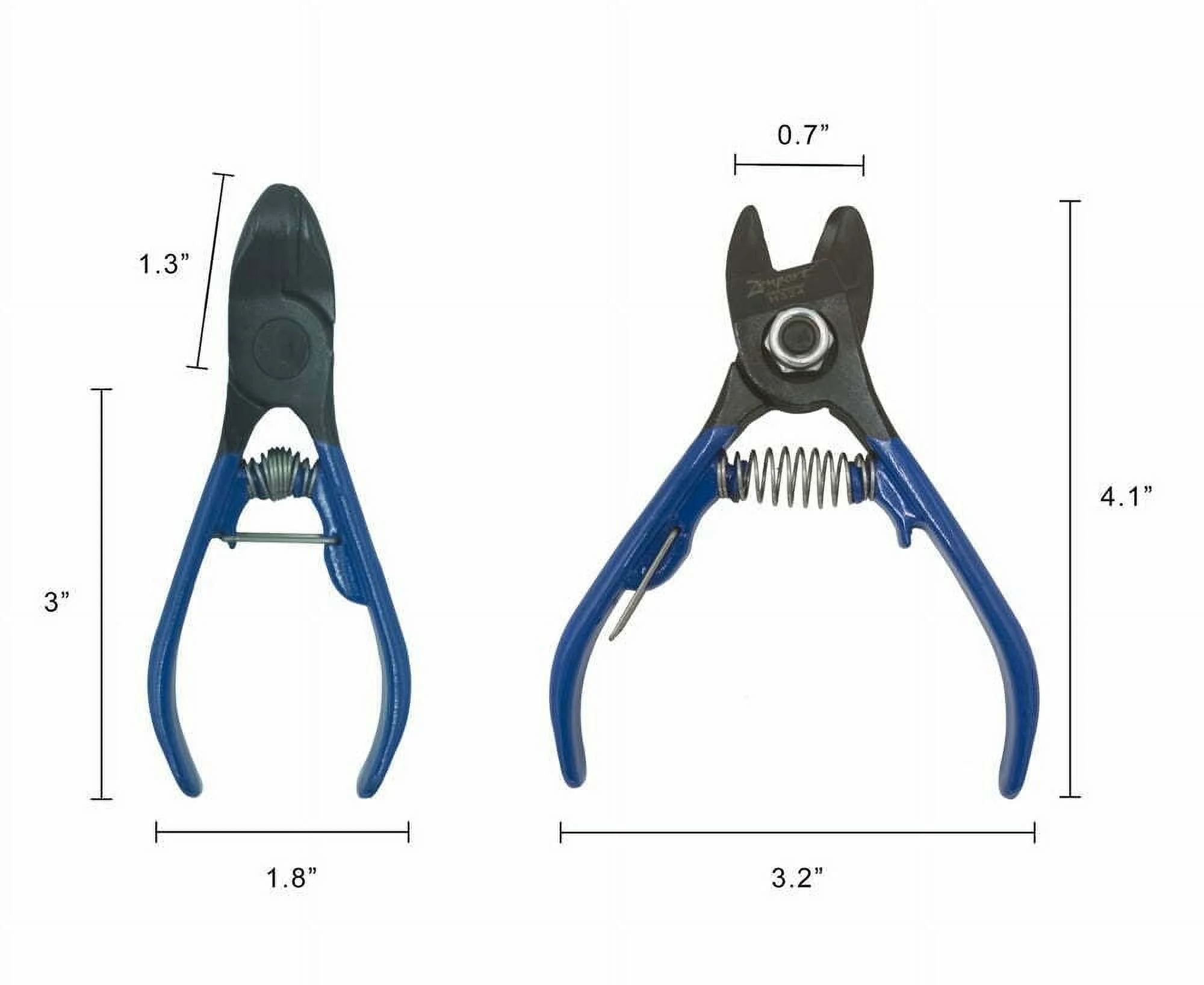 Zenport H324 Clementine Citrus Manzana Fruit Stem Clippers Ergonomic Chromoly Steel 4.5 in. Long