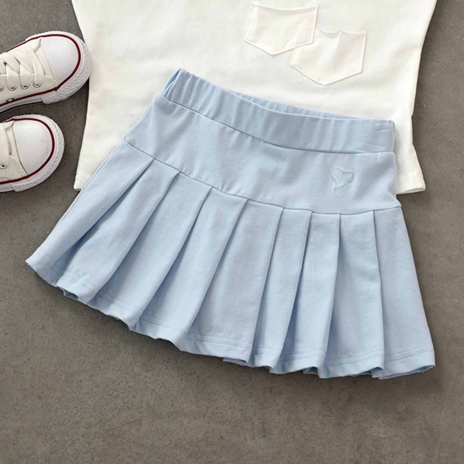 Autumn Tennis Skirt Girls Pleated Skirt School Skirt Mini Skirt Pleated Cheer Skirt Casual Skater Skirt Skirt Hangers Adult