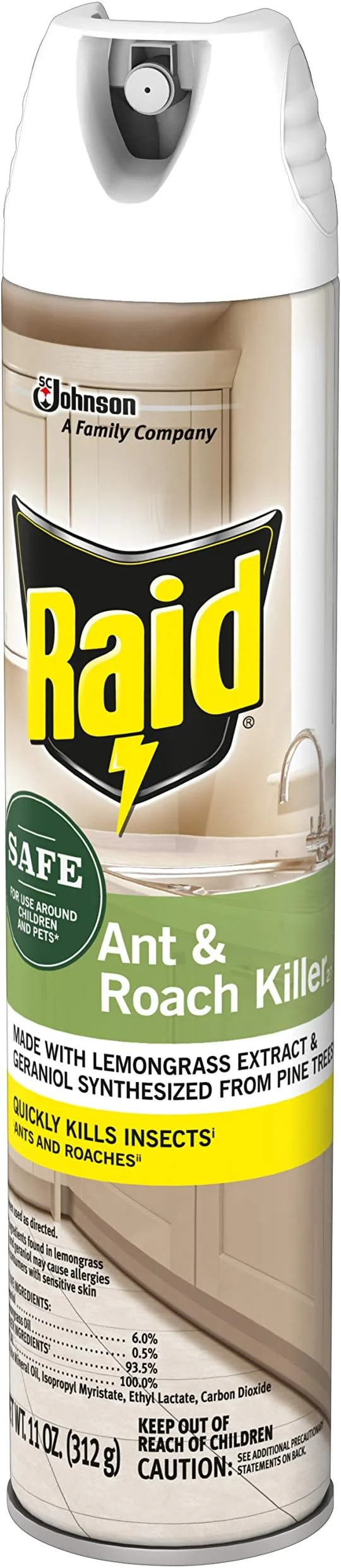 Raid Ant and Roach Killer 11 Ounce (Pack of 3)