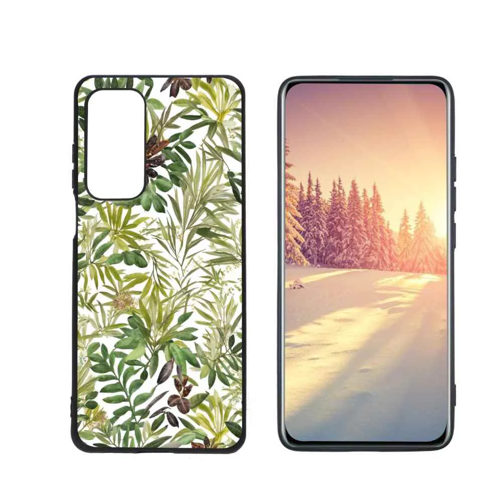 Compatible with Motorola MOTO Edge 5G UW Phone Case, Botanical-magical-forest-nature-2 Case Men Women, Flexible Silicone Shockproof Case for Motorola MOTO Edge 5G UW