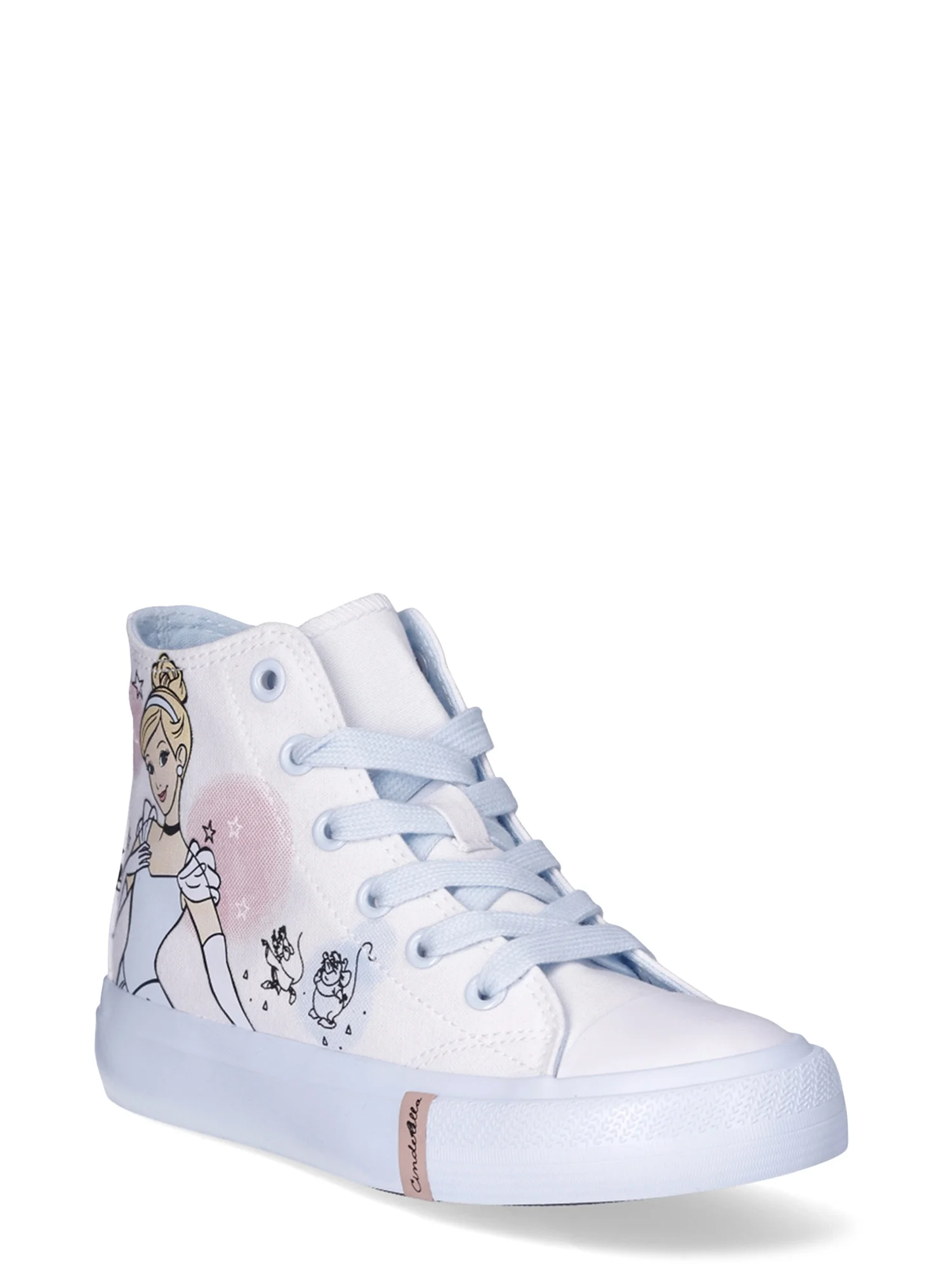 Disney Princess Little Girl & Big Girl Cinderella High Top Sneakers