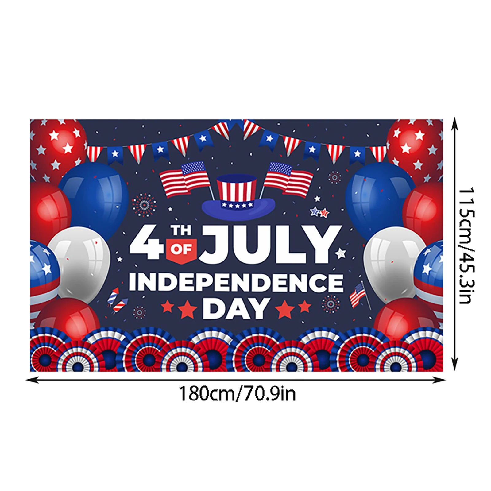 New Independence Day Banner Background Indoor And Outdoor Party Atmosphere Decoration Wall Flags for Guys Room Dog Flag 3x5 Baby Bunting Suit for Car Seat Flag Shirt Women Banner for Birthday Party