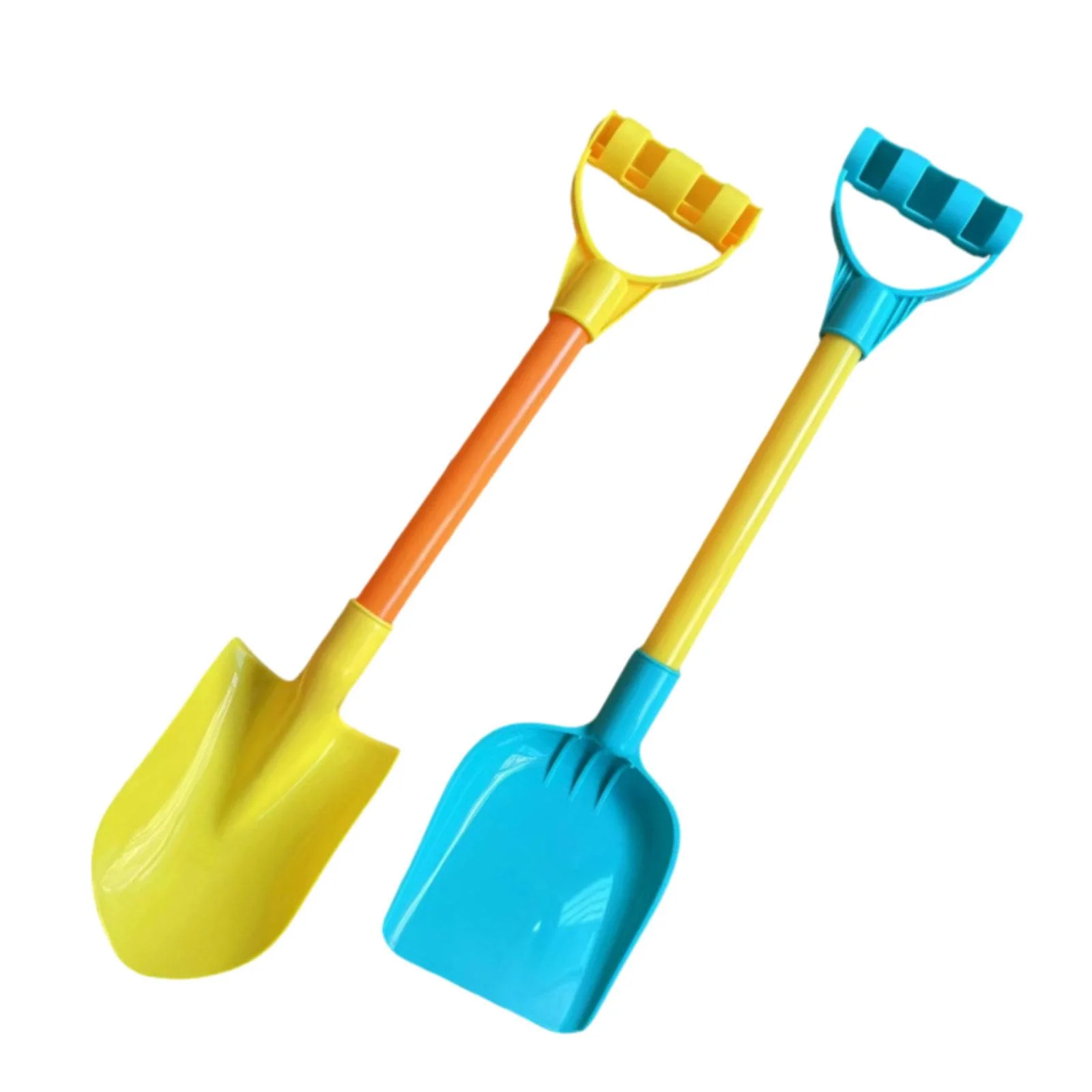 Hellery 2Pcs Kids Garden Tool Shovels Toys, Beach Spades Outdoor Toys, Sturdy Snow s Sand Shovels Toys for Toddlers Children Kids