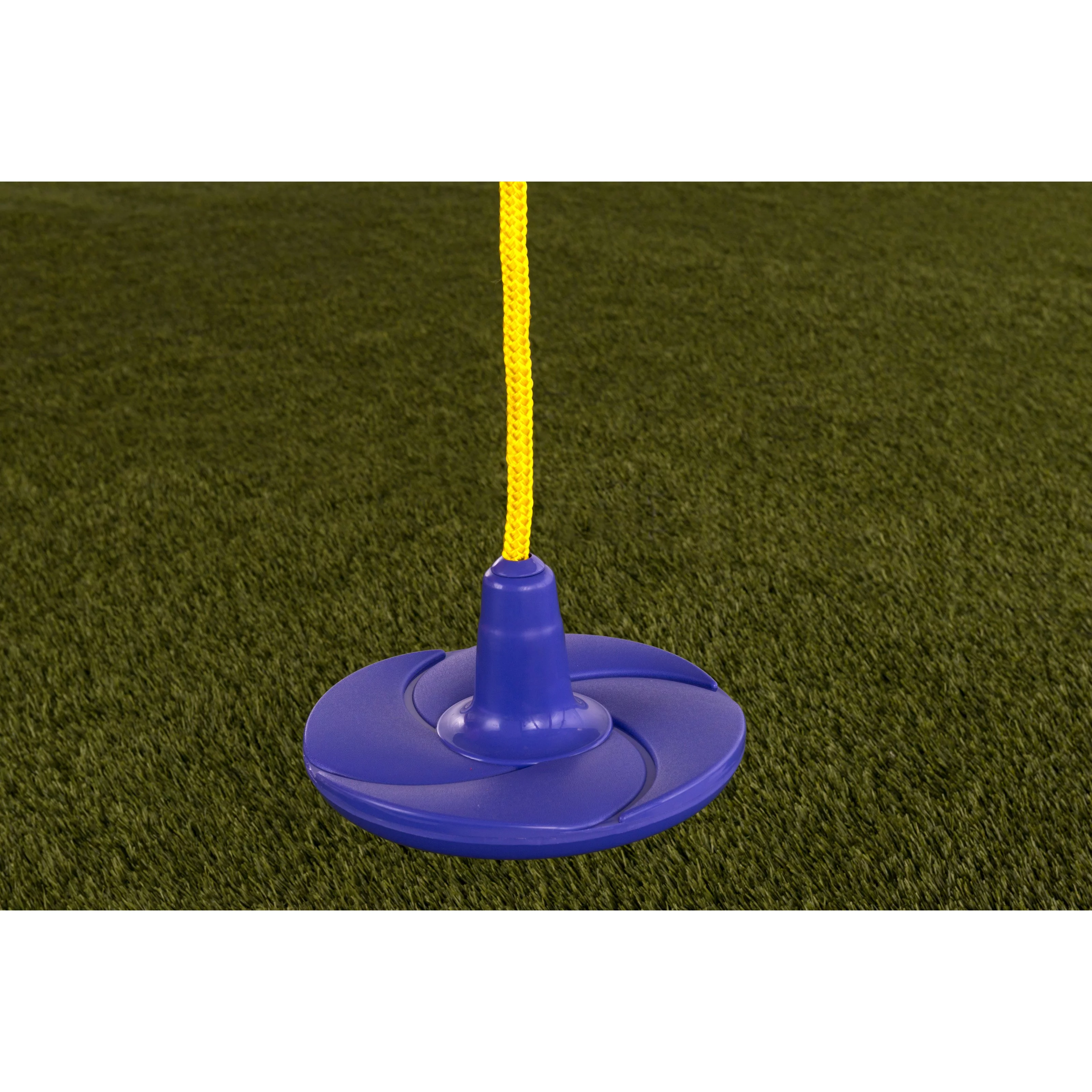 Creative Cedar Designs Disk Swing with Rope- Red