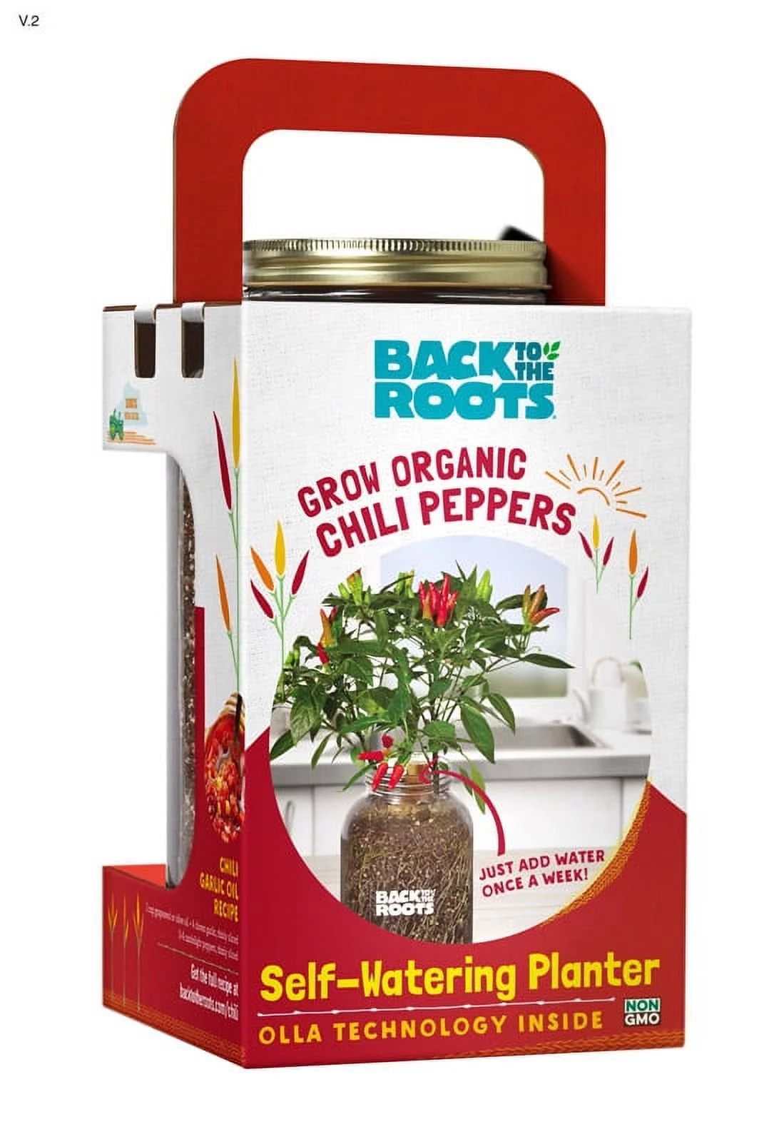 Back to the Roots Self-Watering Planter Grow Kit 1 pk