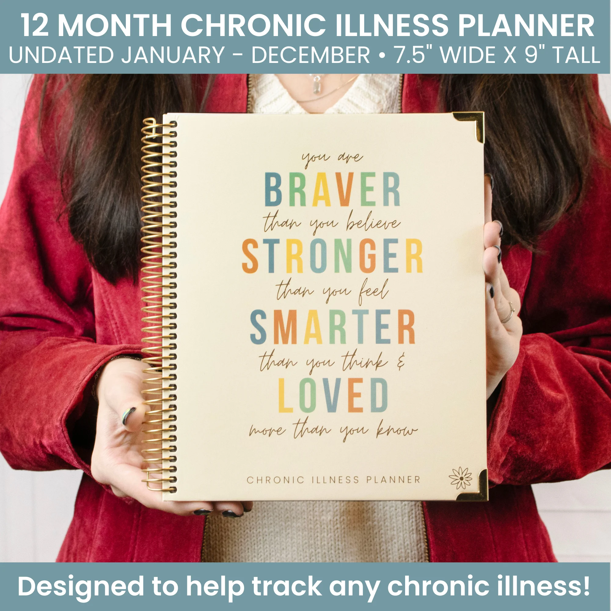 bloom daily planners Chronic Illness Planner, You Are Stronger Than You Think