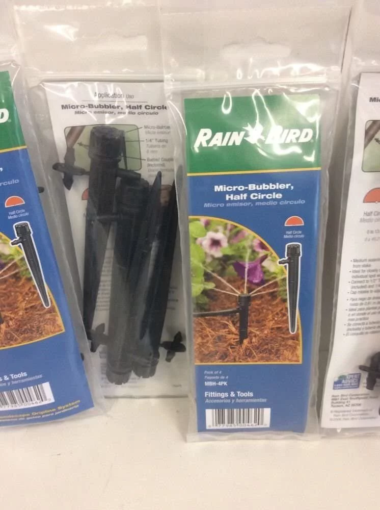 5 4 Packs Rain Bird MBH4PK Micro-Bubbler on a Spike, 180 Half Circle Pat ..#from-by#_carebear0237, #UGEIO13172307138633
