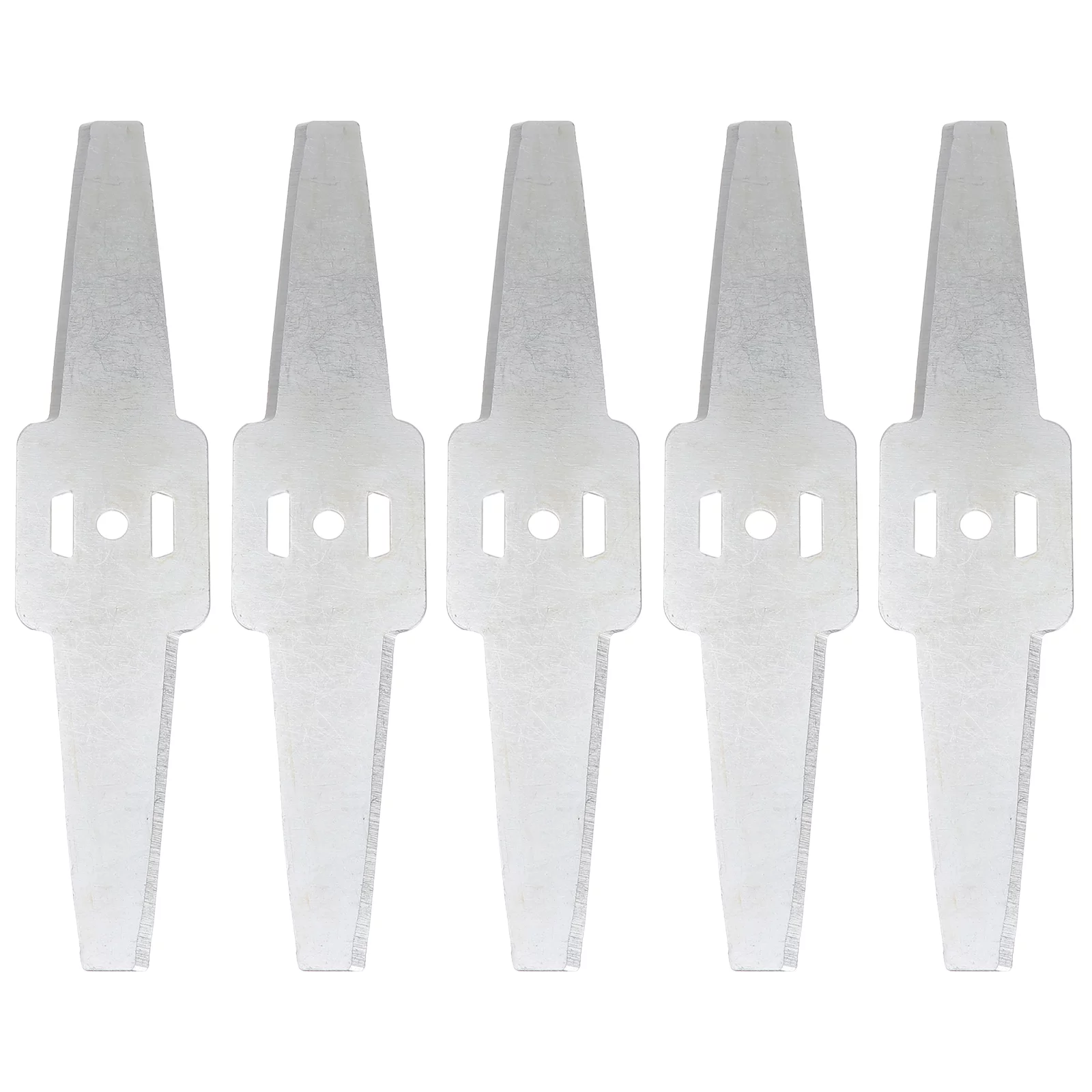 Guichaokj 5pcs Metal Grass String Trimmer Blades Lawn Mower Replacement Trimmer Tool
