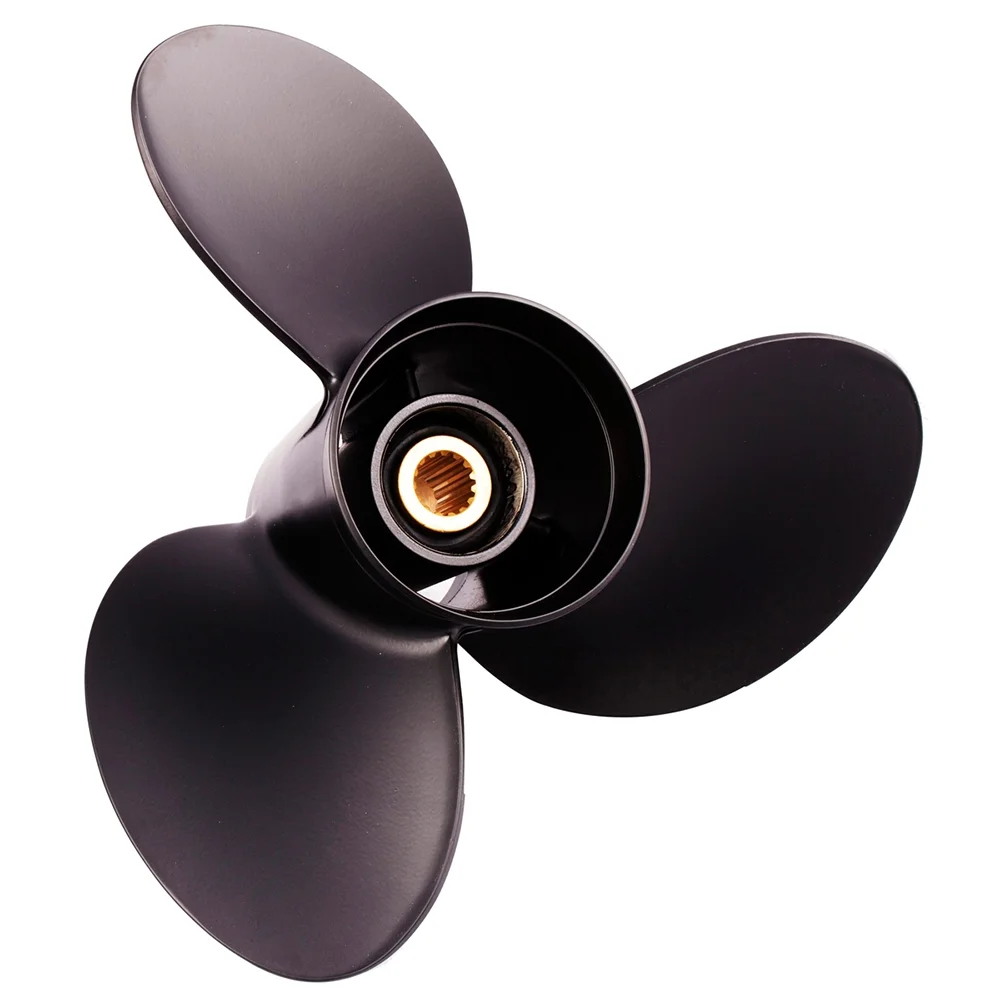 New Aluminum Propeller Compatible With Yamaha 5L Est / Psr / Yems 15 Spline 205 130-300 HP For Years 1989-1993 By 3511-160-13 Diameter 16