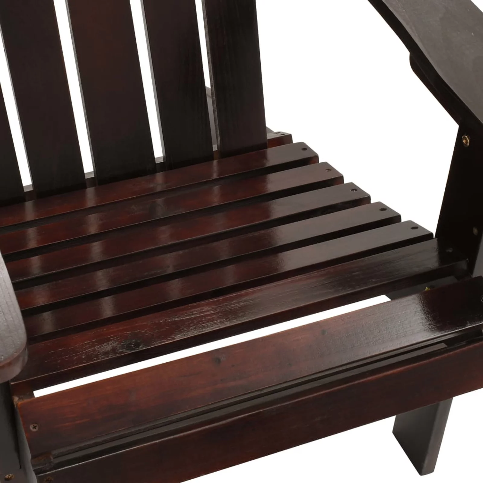 Walmeck Patio Chair Wood Brown