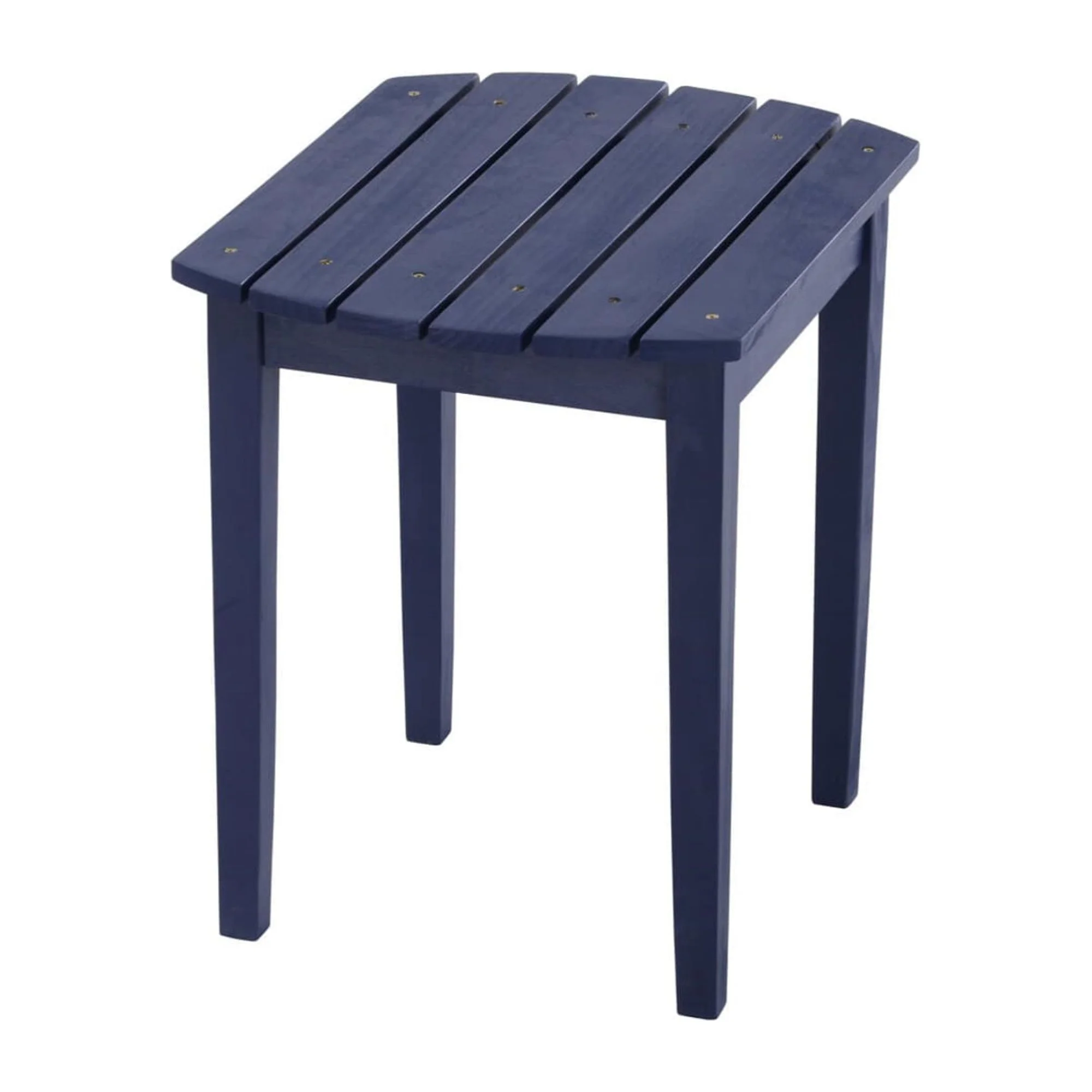 W Unlimited  Zero Gravity Collection Adirondack Rocking Chair Set with Built-in Footrest, Navy Blue - Set of 3