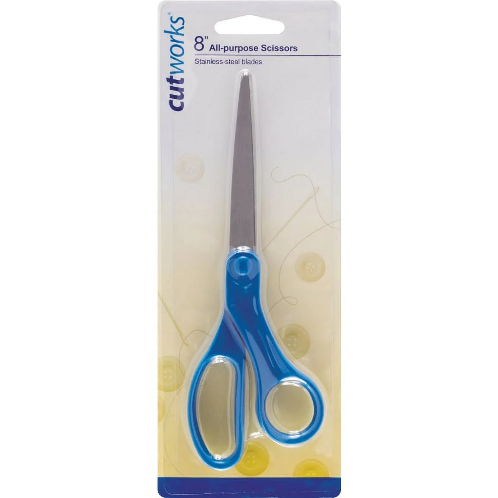 Cutworks 150220-1003 Durasharp 8 in. Stainless Steel Straight Scissors