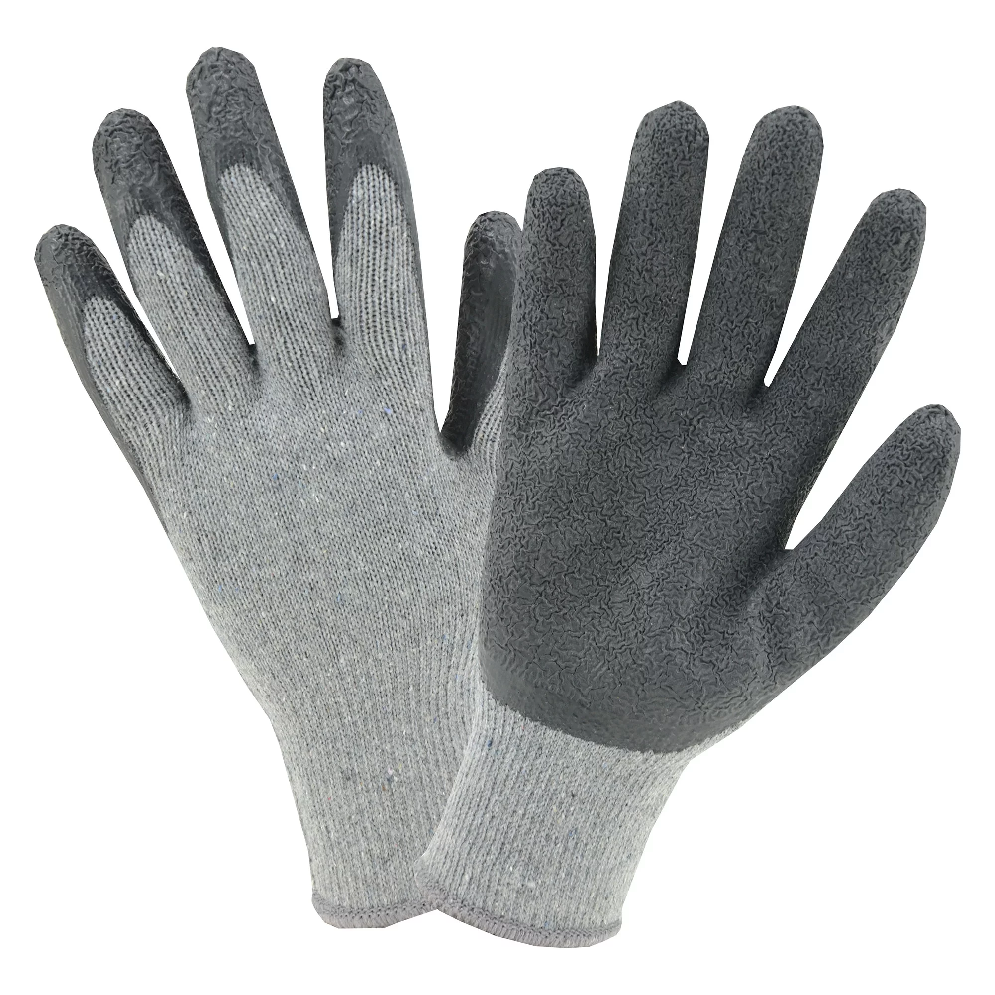 Hyper Tough Latex-Palm Grip Gloves 2-Pack
