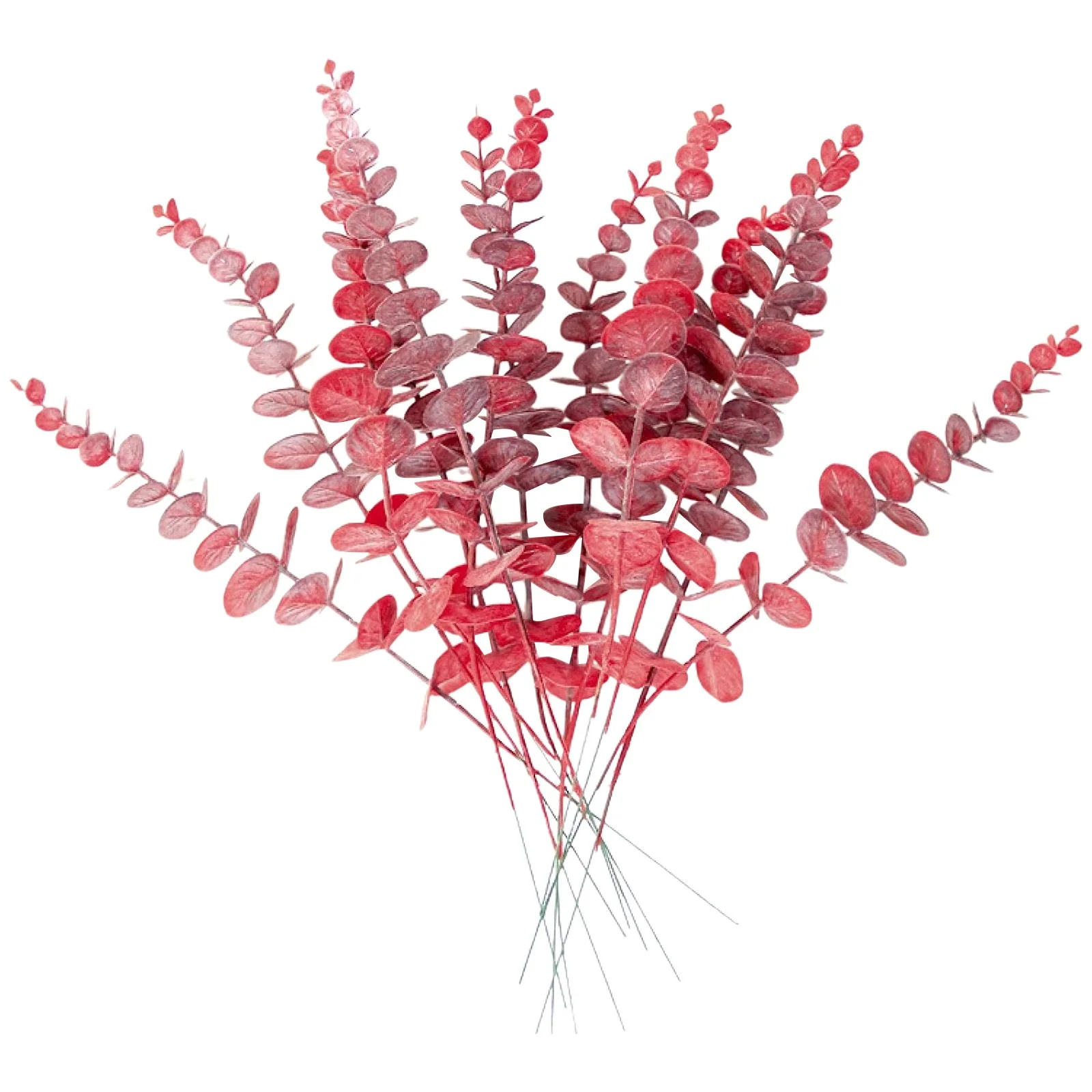 YDNGF Fake Plant Diy Flower Arrangement 24 Bundles Artificial Leaf Outdoor Fall Flowers for Decoration No Fade Faux Plastic Autumn Flower Garden Porch Window Box Decor