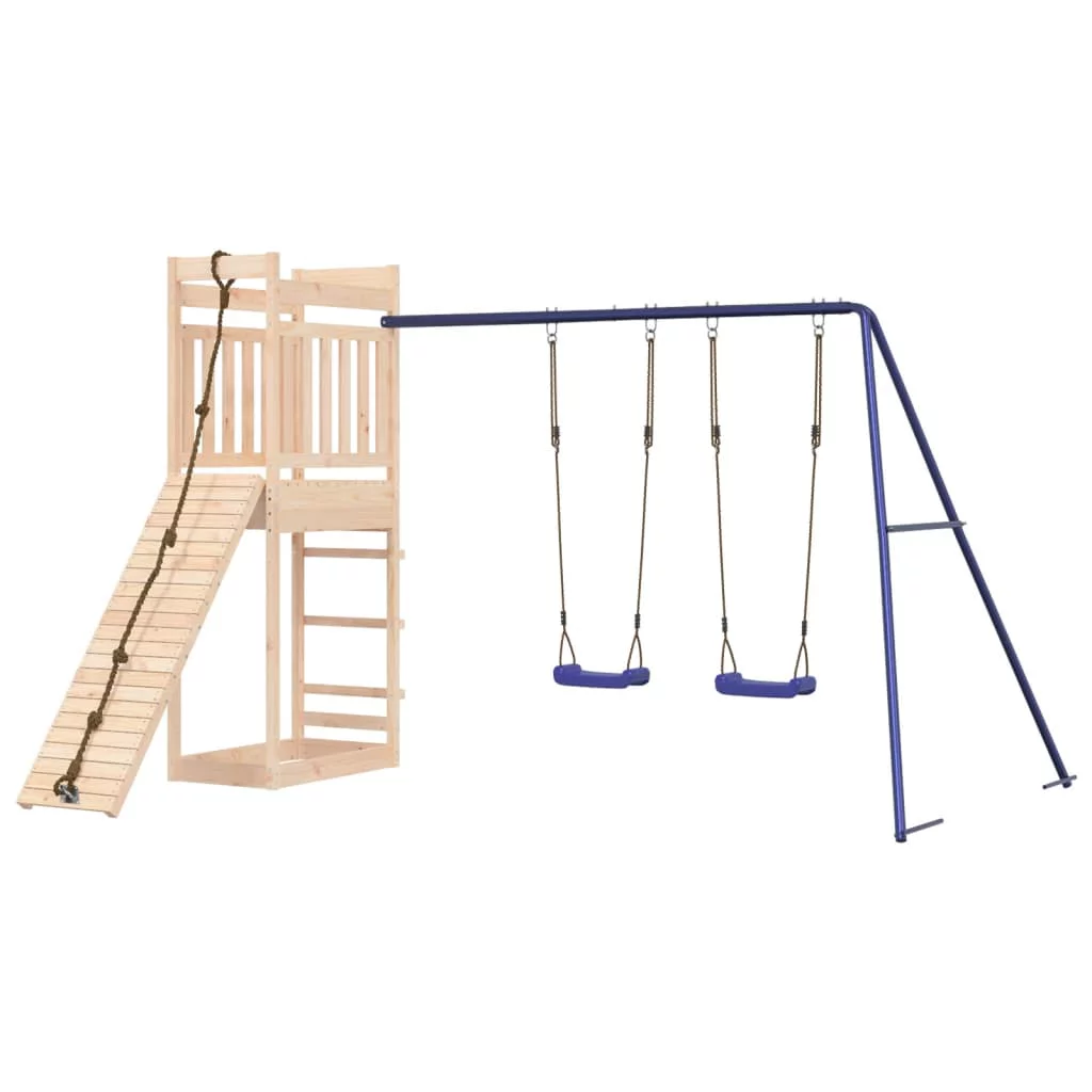 Dcenta Playset Solid Wood Pine