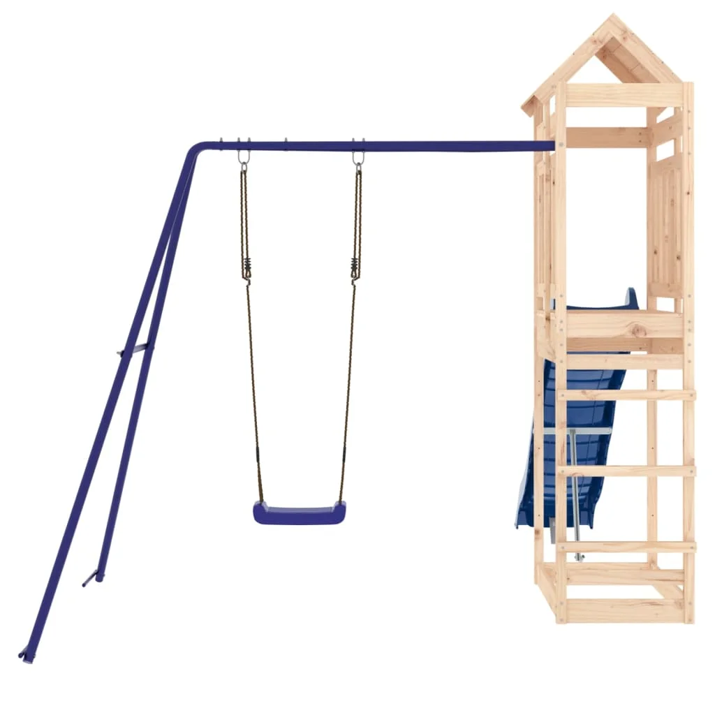 Anself Playset Solid Wood Pine