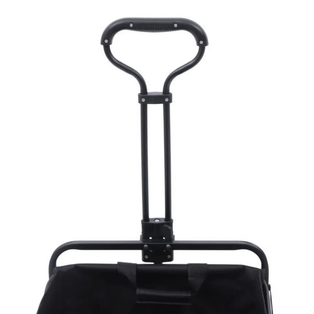 Folding Camping Trolley with 176 LBS, Heavy Duty Festival Trolley, Big Wheels