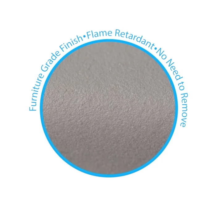 Kidkusion Soft Seat Edge Cushion Taupe 9 ft, Made in USA Foam Rubber Edge Guard , Fireplace Bumper Pad