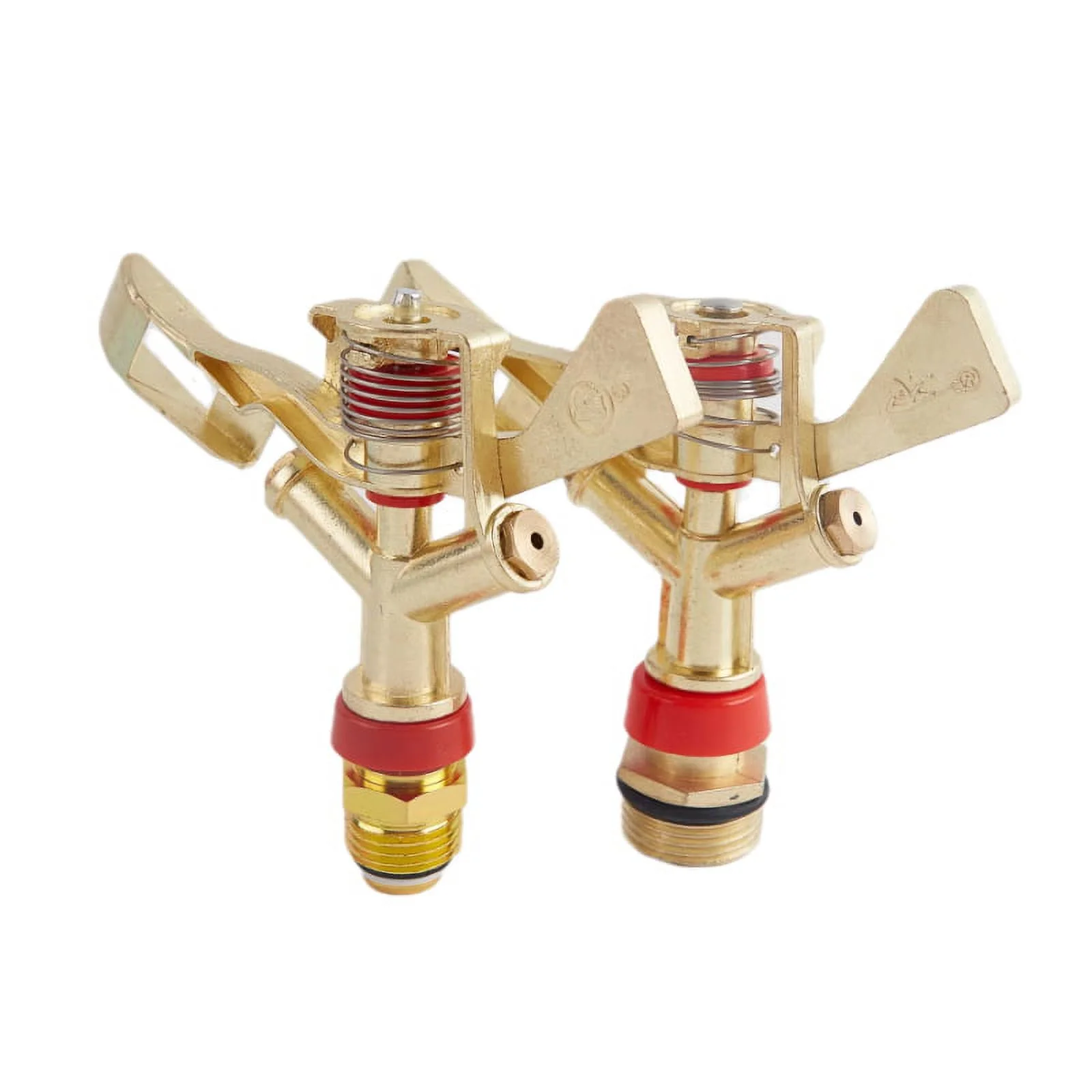 1/2 3/4 inch male metal Pulsating farm sprinklers 360 Degree Rotation Lawn Water