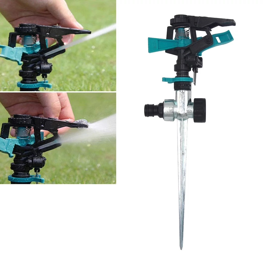 Lawn Garden Watering Grass Rotating Hose Impulse Sprinkler Spray System Water Water Sprinklers
