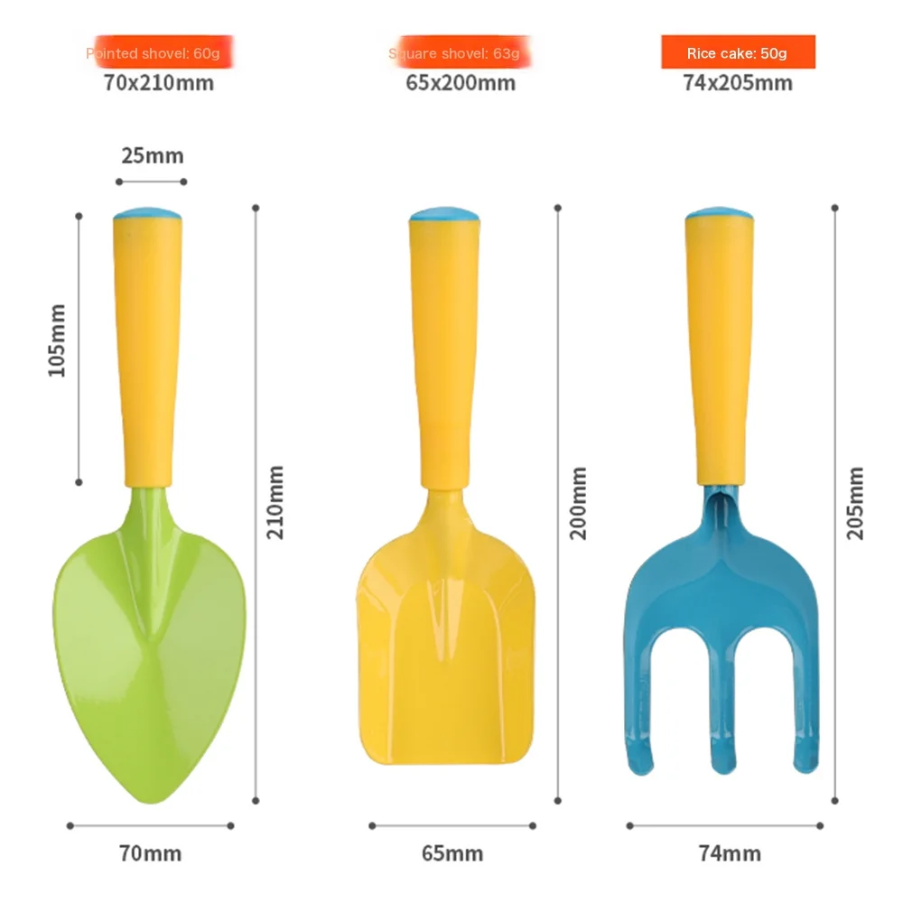 Home Gardening Planting Tools Small Shovel Set Of Flower Gardening Rake Flower Shovel Hoe Children Planting Hoe Shovels