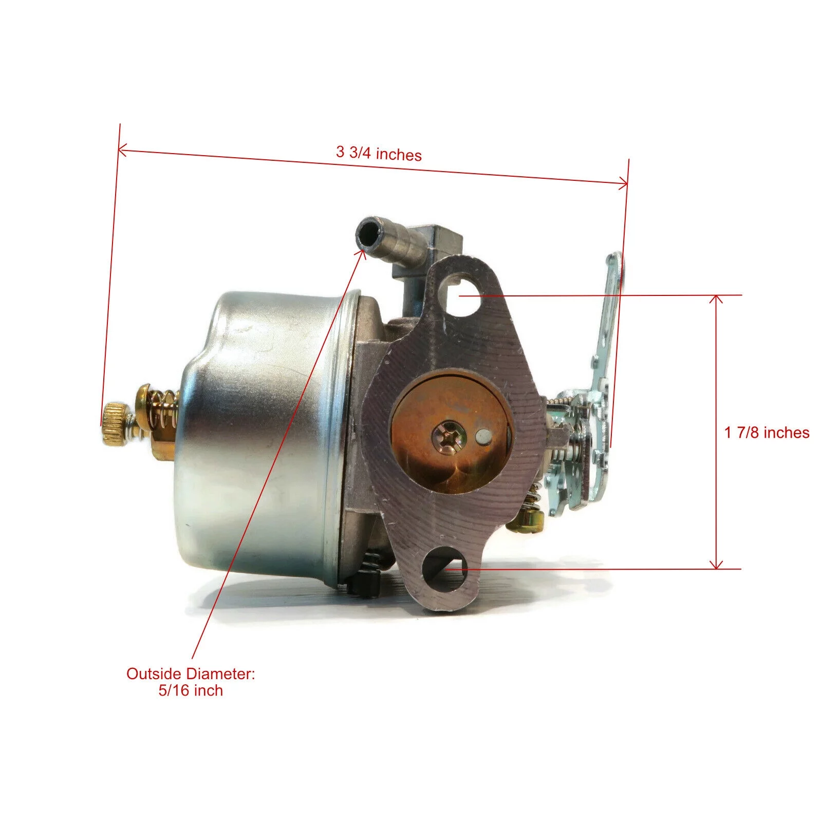 The ROP Shop | Carburetor Carb For Tecumseh Stens 056-326, 520-962 Snowblower Snow Blower Motor