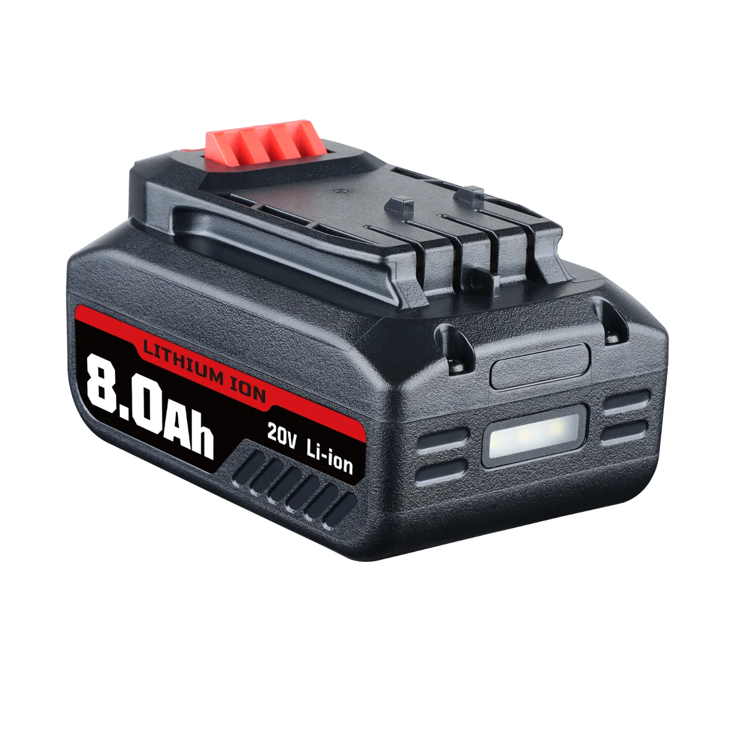 1Pack New Upgrade for Craftsman V20 GJL1810D 18V(20Vmax) Li-ion Battery 8000mAh CMCB204 Red CMCB205 CMCB204-2 CMCB202