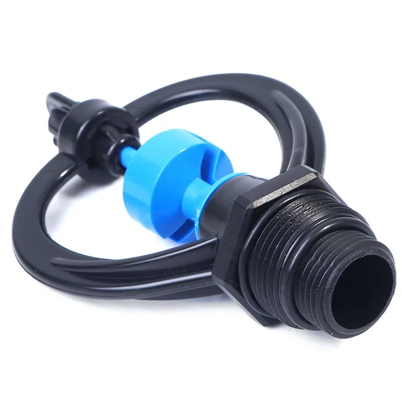 1/2 3/4 In Farm Sprinkler 360 Degrees Rotary Lawn Water Content Garden Water AL