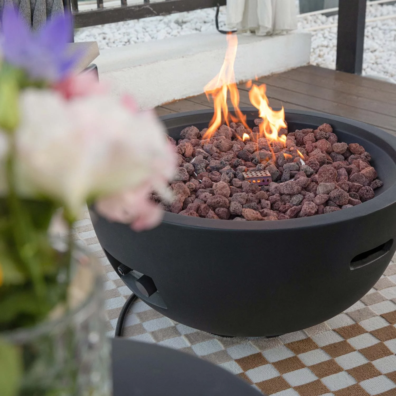 Modeno OFG119-LP Jefferson Fire Bowl - Propane