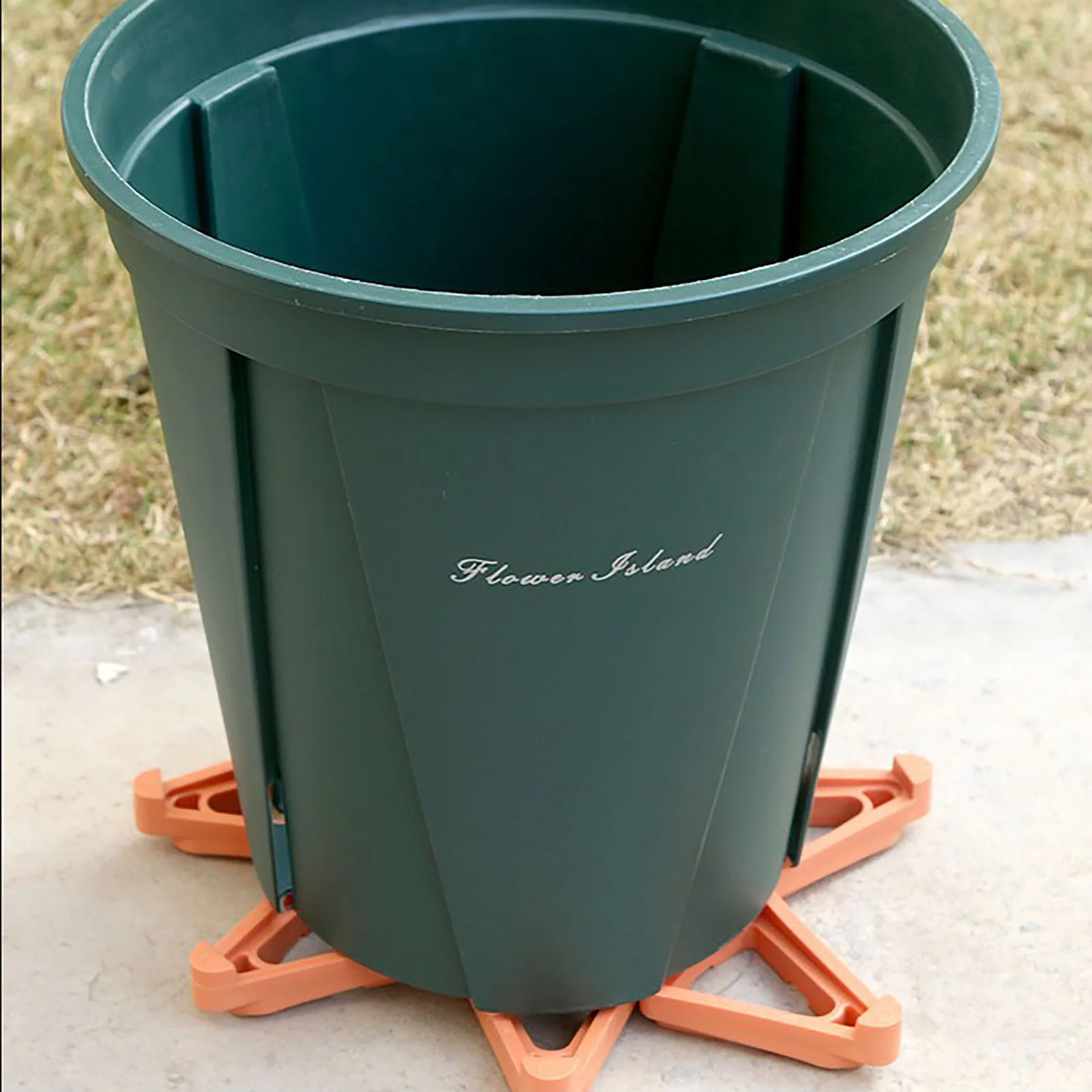 MVNSFEW 12PCS The Bottom Of The Flower Pot Pad Ventilation Care Root Raised Flower Pot Greenery Garden