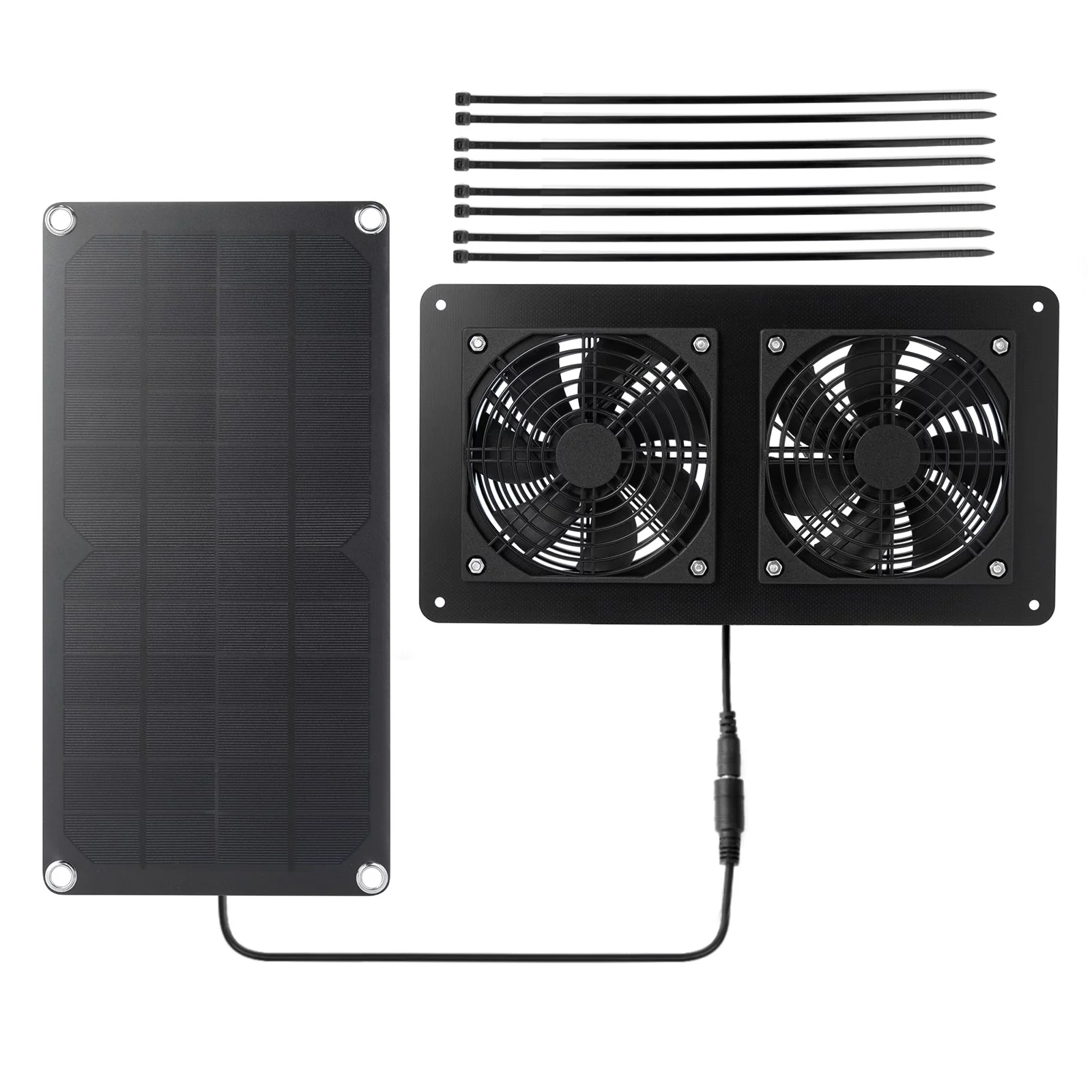 10W solar ex haust fan ventilation fan ex haust fan for poultry house greenhouse