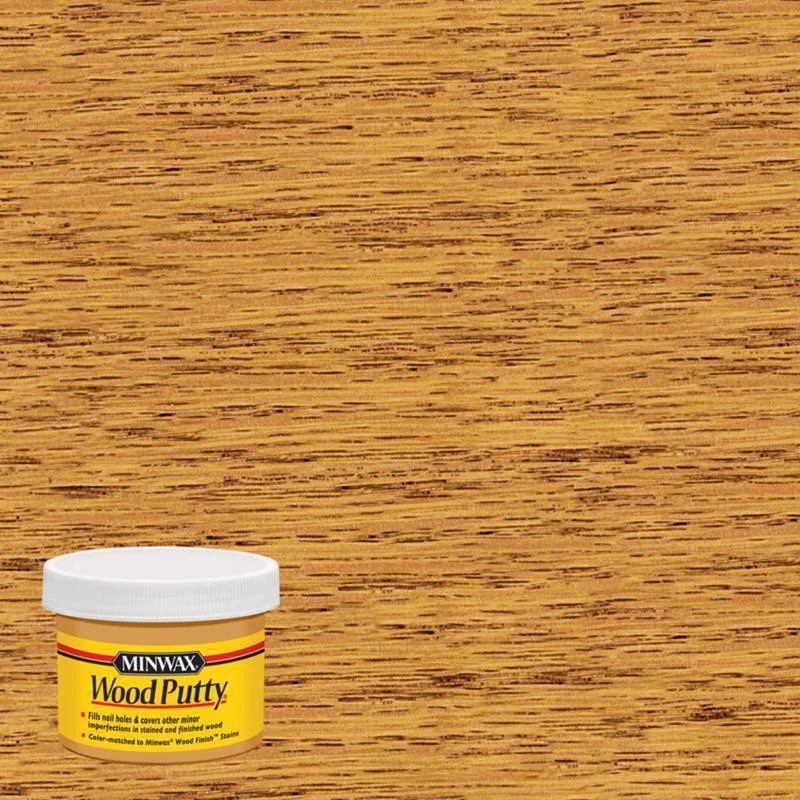 1 Pc, Minwax Golden Oak Wood Putty 3.75 Oz