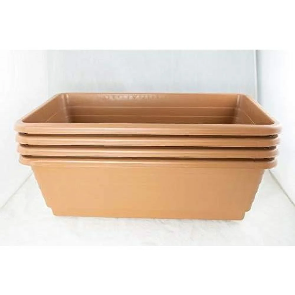 4 Japanese Plastic Bonsai Training Pot/Flower Garden Planter 18