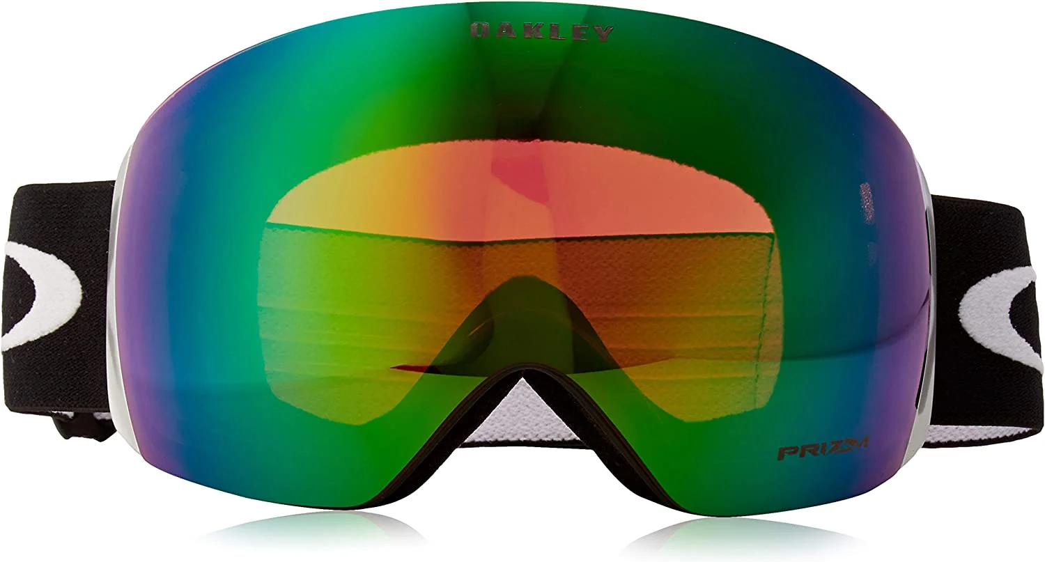 Oakley mens Flight Deck, Matte Black w/Prizm Jade Iridium , Large