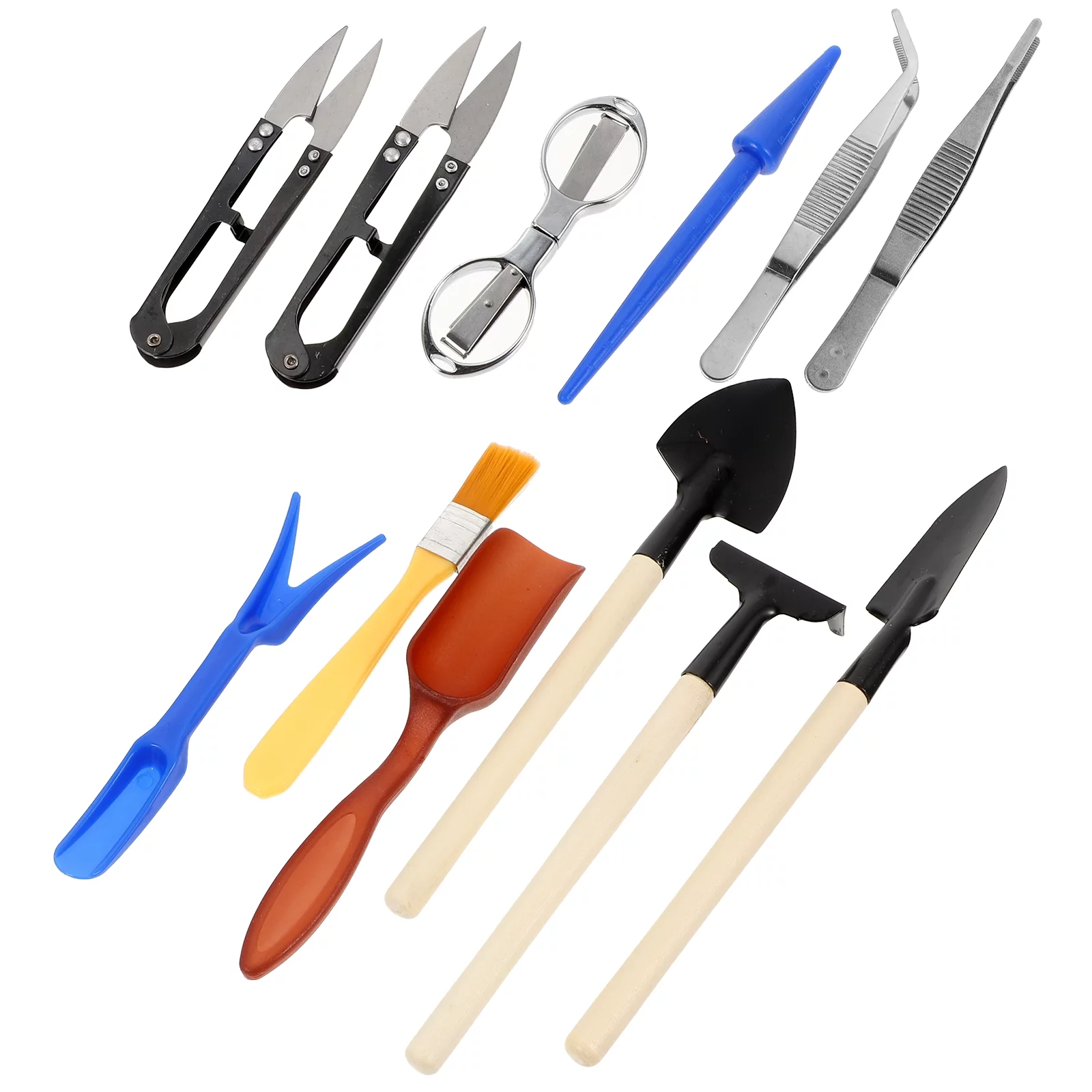 Gardening Gift Gifts Things Tools Tweezers Cactus Shovels Planting Vegetable Metal Juicy Wood Iron Child