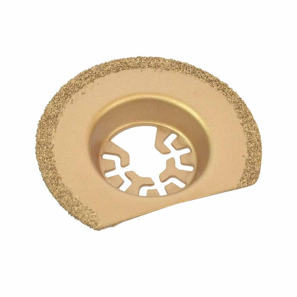 Versa Tool MB1K 63mm Semi-Circular Carbide Blade RASP, 8mm Offset Mount Fits Fein Multimaster, Dremel, Bosch, Craftsman, Ridgid Oscillating Tools