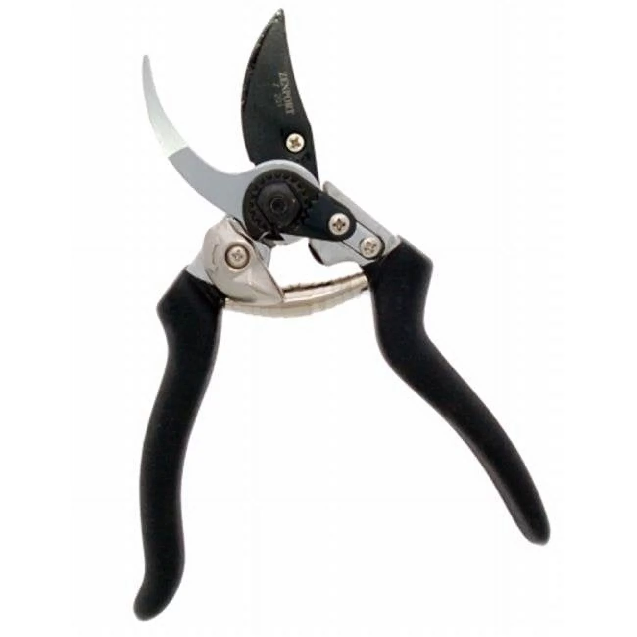 Zenport Z201-10PK Heavy Duty Pruner Bypass Euro Black Handle- Box of 10