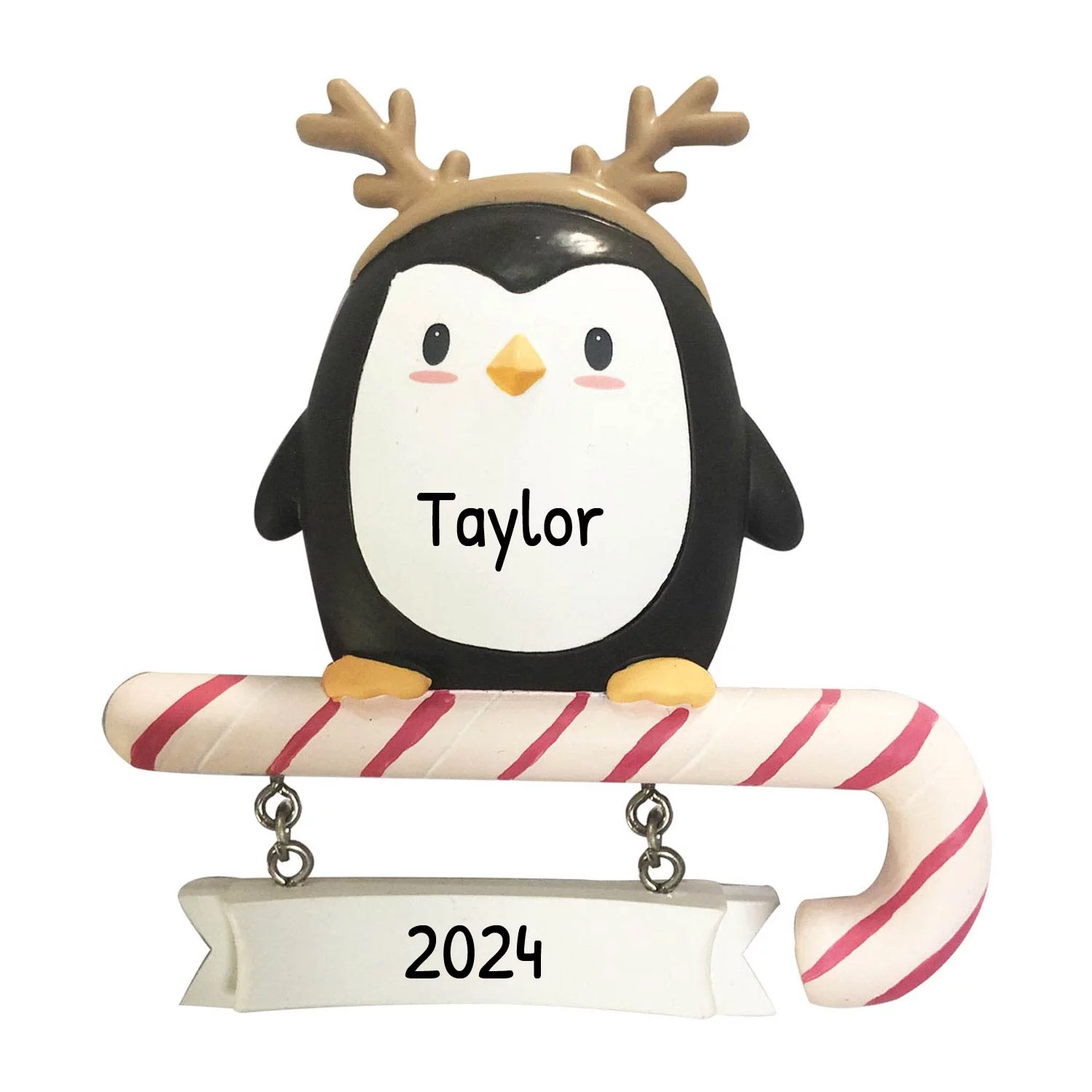 Personalized Penguin Ornaments 2024 - Animal Lover Gift Ideas Penguin Ornaments for Christmas Tree