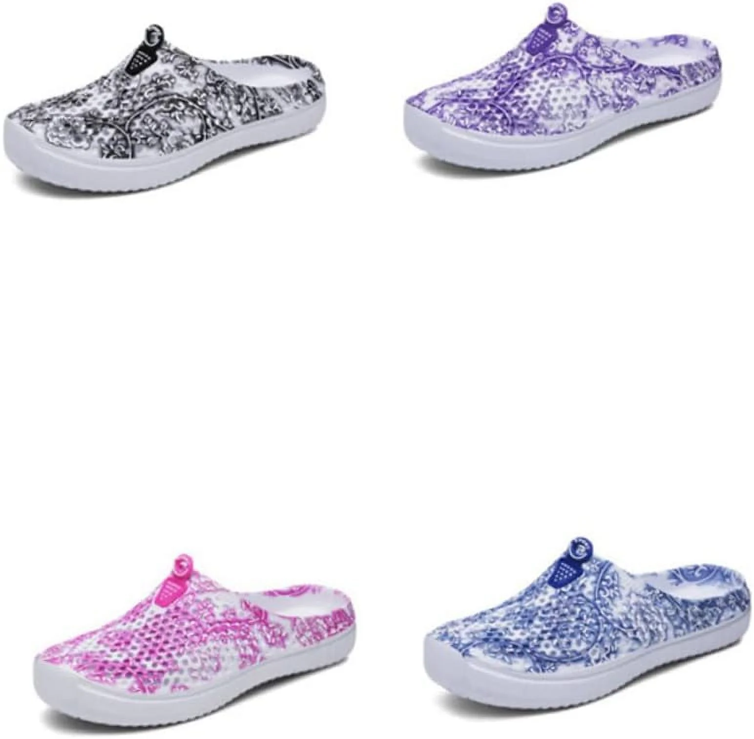 summer womens shoes women garden clog shoes slip-on flat shoes women shoes women's shoes hollow shoes slippers casual