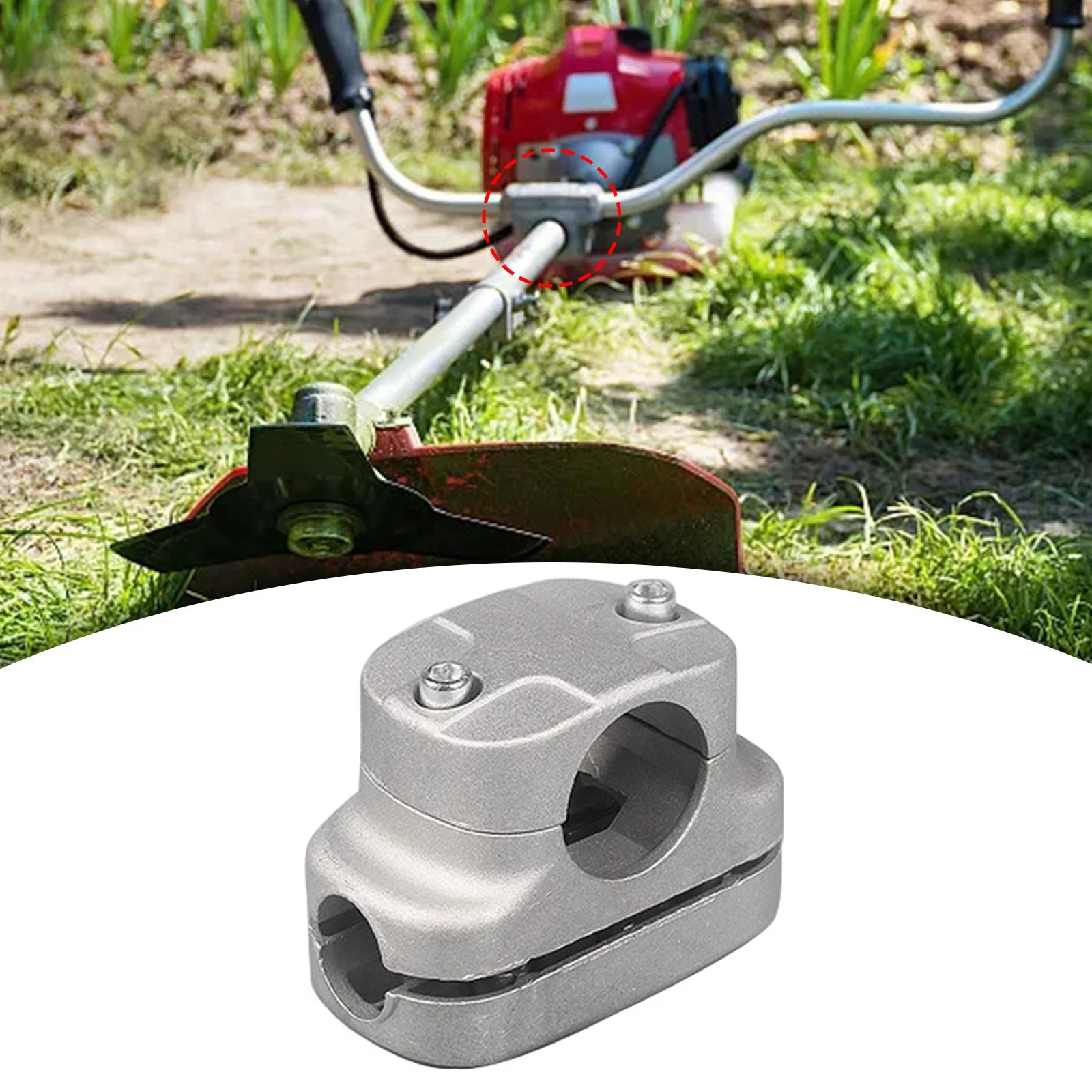 String Trimmer Fixed Seat Connecting Adapter for Petrol Electric Strimmer 28mm