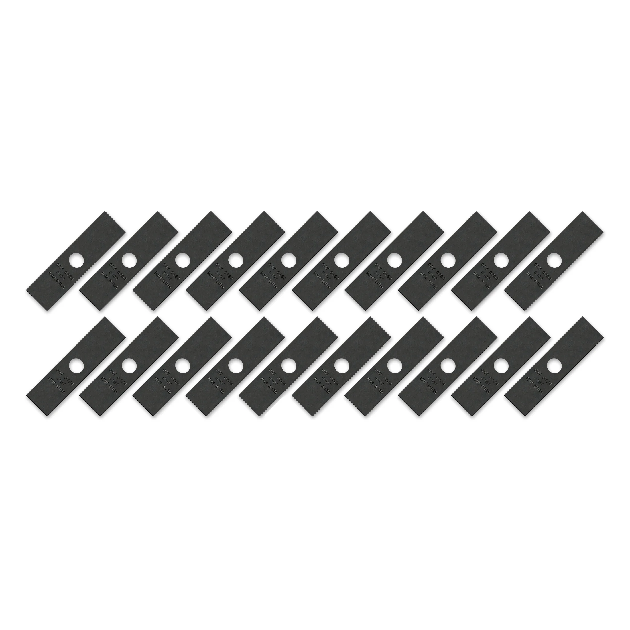 Terre Products, 20 Pack Heat Hardened Edger Blades, Compatible with Ryobi 613223, Echo 720-237-001, Stihl 4133-713-4101, Maruyama 216062, and Green Machine 237001
