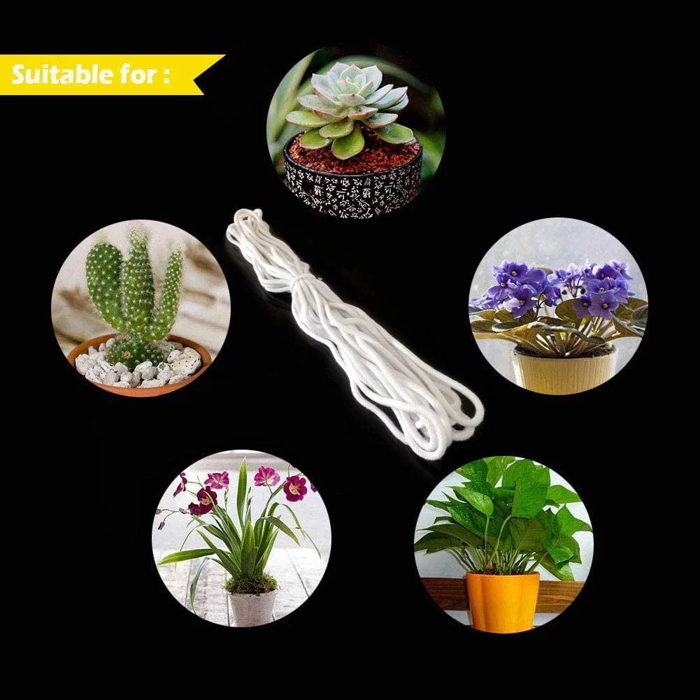 Self Watering Rope Water Absorbing Cotton Cord Flower Pot Replace