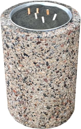 Ash Tray Sand, 50 lb, Black