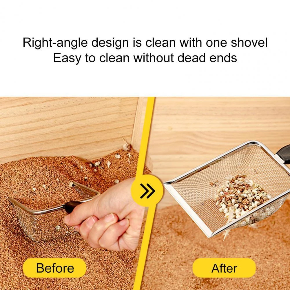 Small Holes Cat Litter Scooper Hanging Hole Beach Shovel Pet Cat Litter Tray Cleaning Supplies Sand Scoop