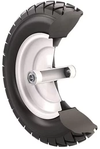 Universal Fit Wheelbarrow That Will Never go Flat (All Trail - Black)