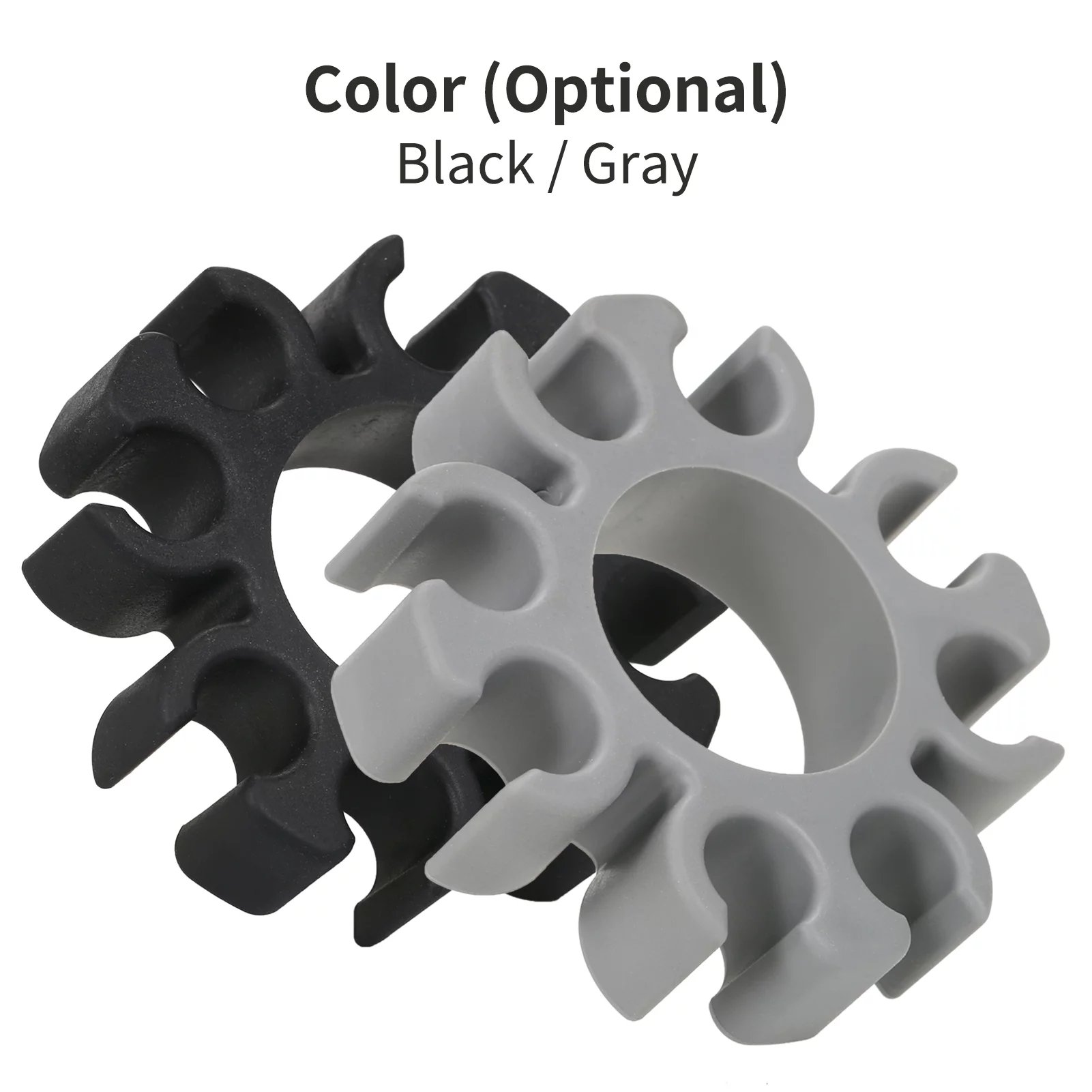 moobody Convenient Drumstick Grabber Slip Rubber Drum Rod Holds up to 4 Pairs Brush Holder Included