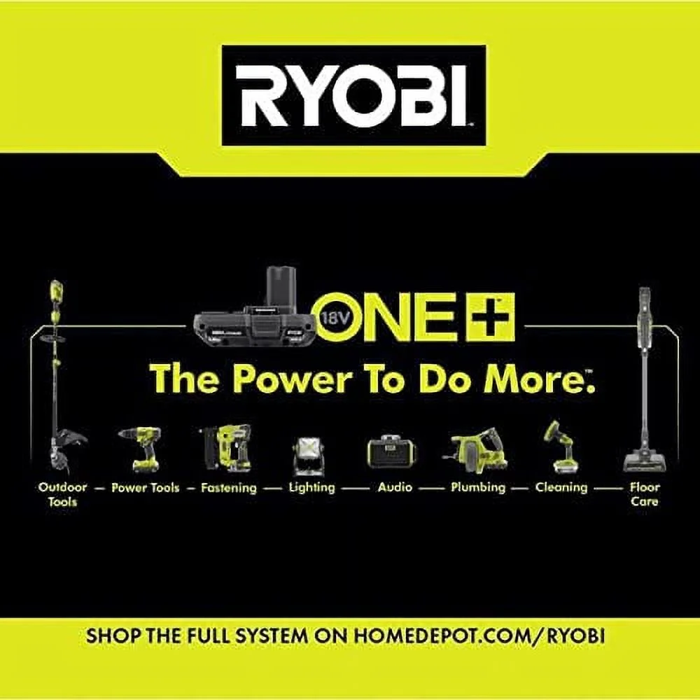 RYOBI ONE+ 18V Lithium-Ion 4.0 Ah Battery (2-Pack)