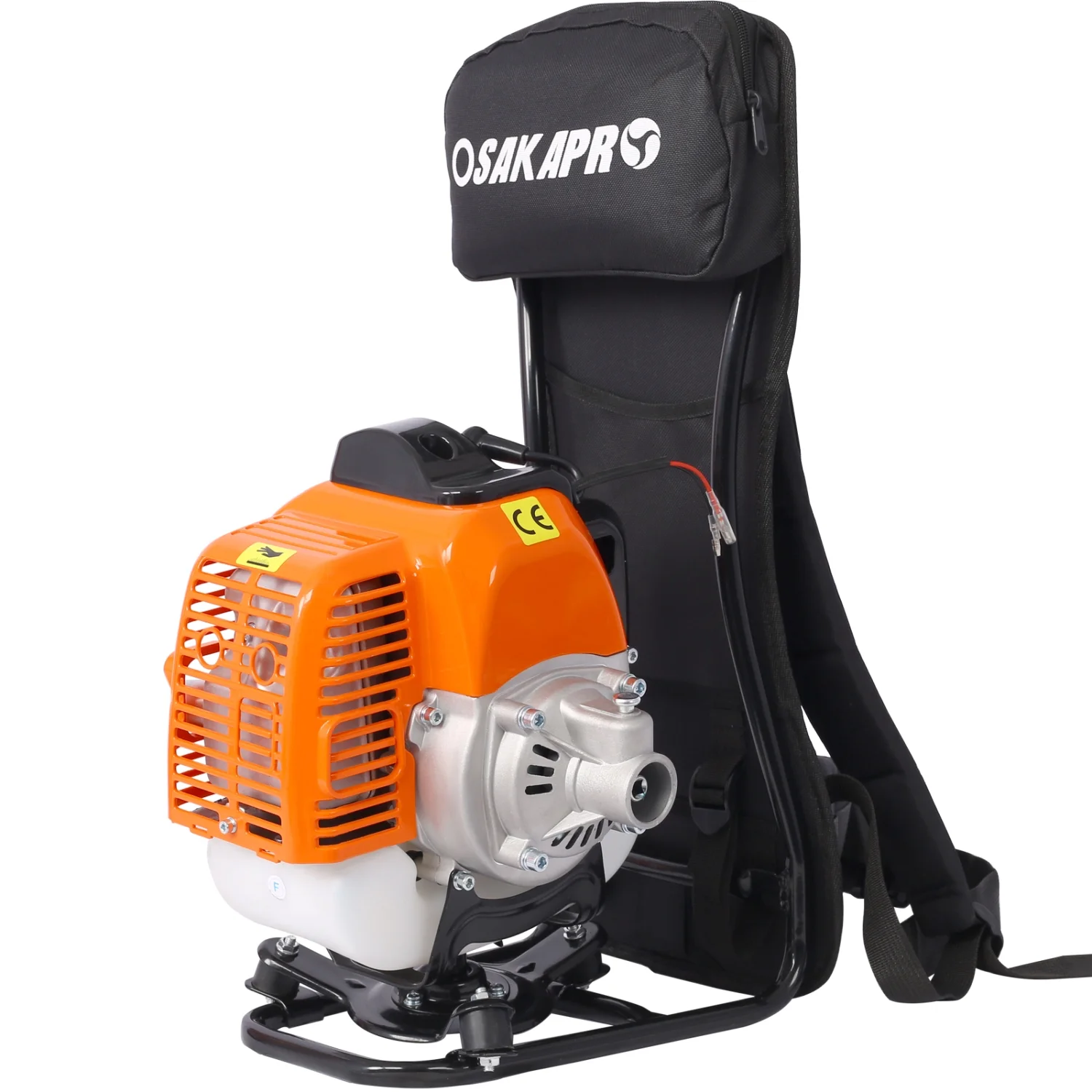 Powerful 52CC 2-Cycle Engine 4 in 1 Backpack Multi-Functional Gas Trimming Tool System - Includes Hedge Trimmer  Pole Saw  Brush Cutter  and Grass Trimmer - Versatile and EPA Compliant fo