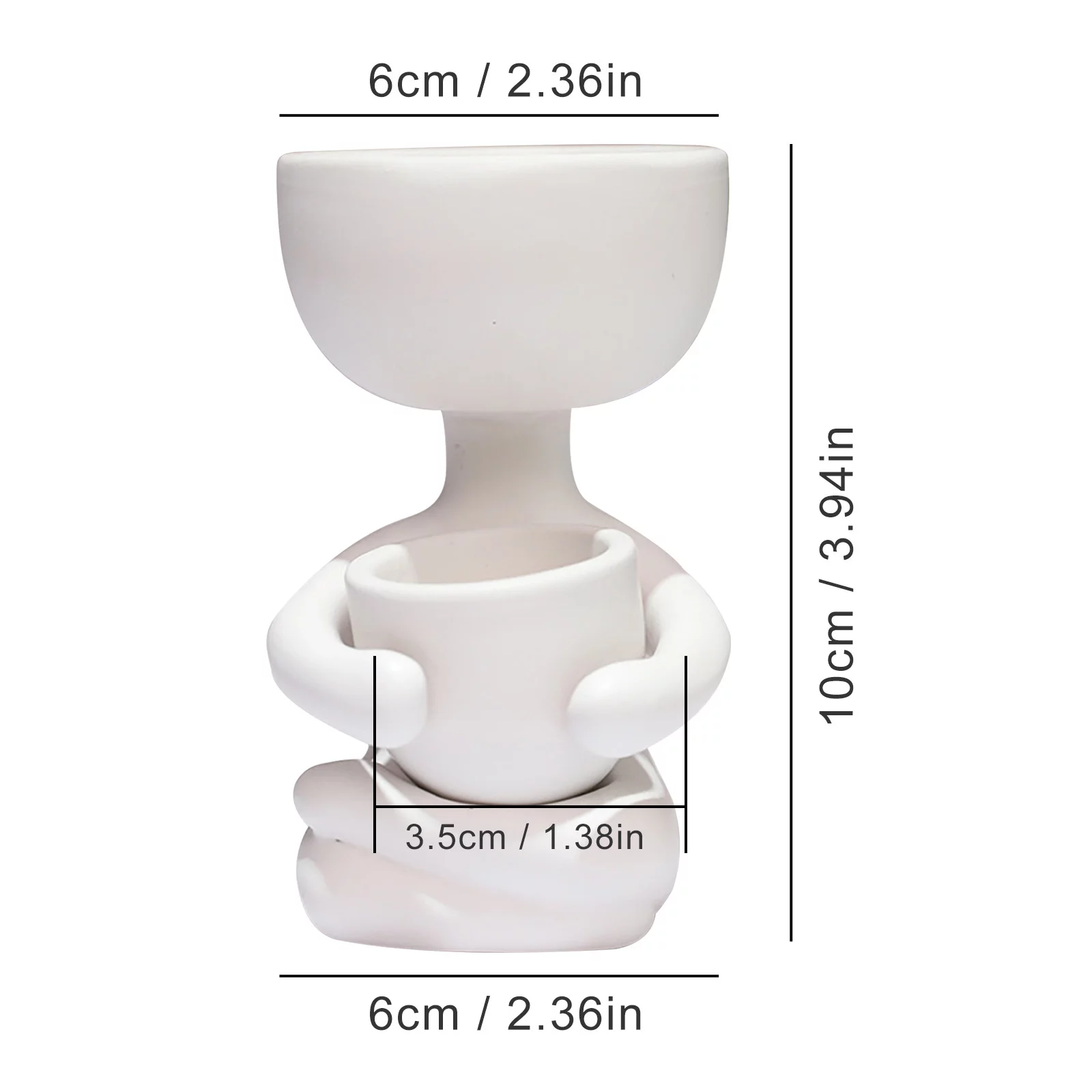 Valentines Day Gifts, Pot Resin Pot Flower Household Balcony Large Flower Thicken Patio & Garden Home & Outdoor Use Decoration Outdoor